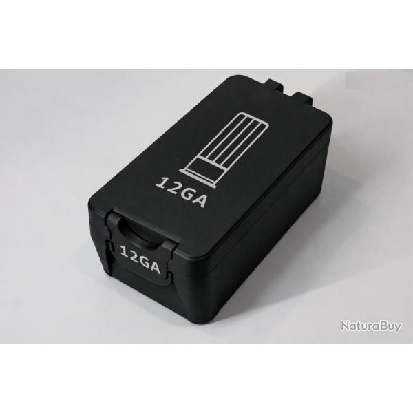 Boite de rangement pour cartouche calibre 12