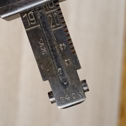 Hausse Mauser K98k d'origine - Code S/42G (1935) - Pi&egrave;ce de collection inerte