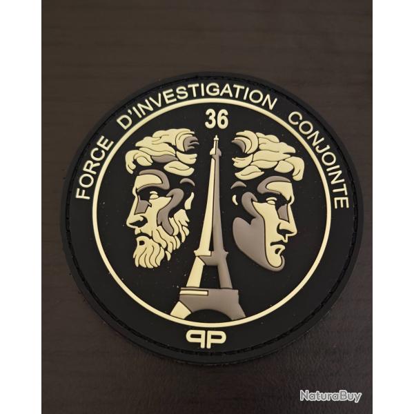 �cusson obsol�te collection PVC Force d'intervention conjointe 36 Paris