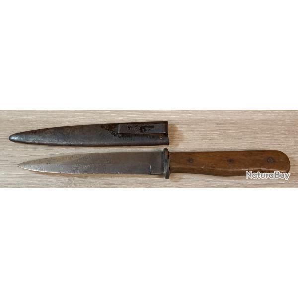 Couteau de botte Allemand ERN Solingen 100% Original ww2