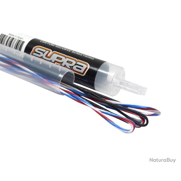 Corde Flex Archery Bowstring Carrera99R 16 164 Red/White/Blue