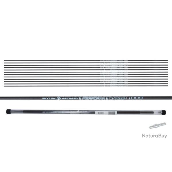 Lot de 12 tubes Skylon Performa ID3.2 en carbone 30" 1000