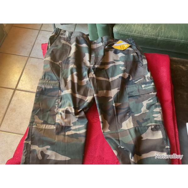 Pantalon neuf solognac, pas de prix de r�serve