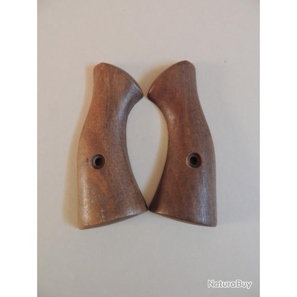 Plaquettes de crosse revolver broche type Lefaucheux