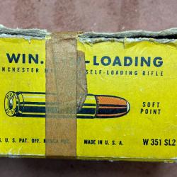 CARTOUCHES DE 351 WINCHESTER