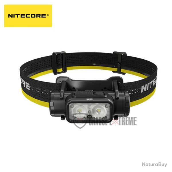 Lampe Frontale NITECORE NU50 1400 Lumens