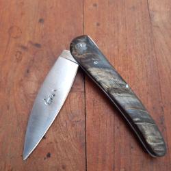 Joli Couteau MASSU GRAOULLY Manche en Corne d Antilope