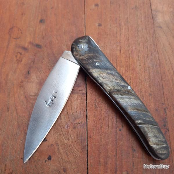 Joli Couteau MASSU GRAOULLY Manche en Corne d Antilope