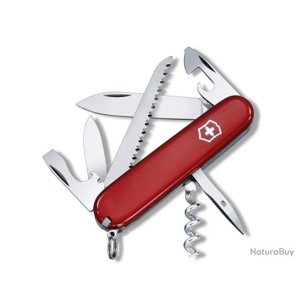 Couteau Suisse Victorinox CAMPER rouge 14 Fonctions 1.3613