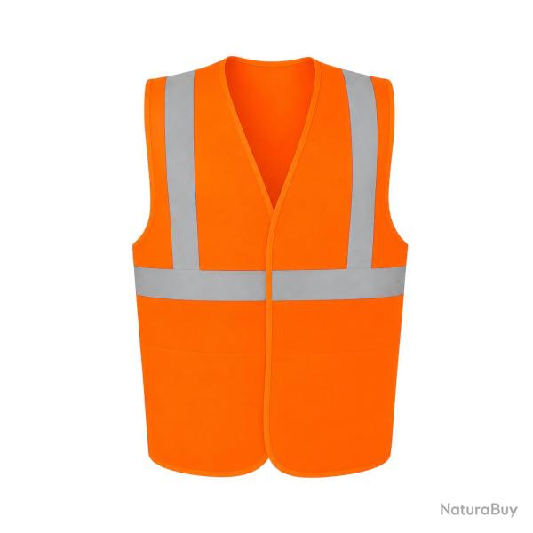 Gilet signalisation orange