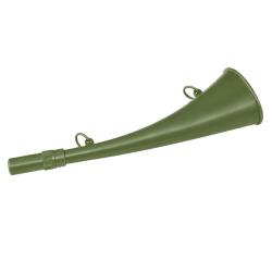 Corne plastique verte 22cm