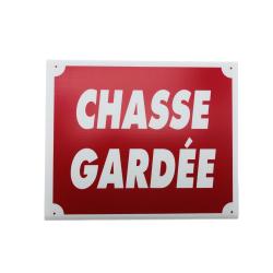 Panneau 'Chasse gard&eacute;e'