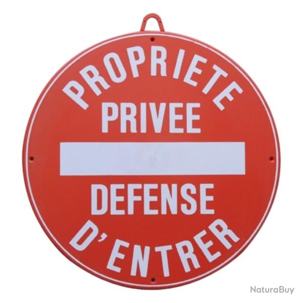 Panneau plastique 'Propri�t� priv�e'