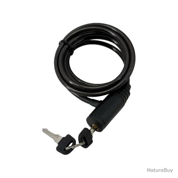 Cable anti vol pour piege photo