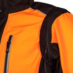 Veste softshell 1sws orange/noir S