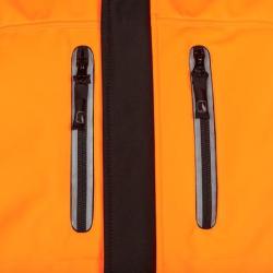 Veste softshell 1sws orange/noir XXL