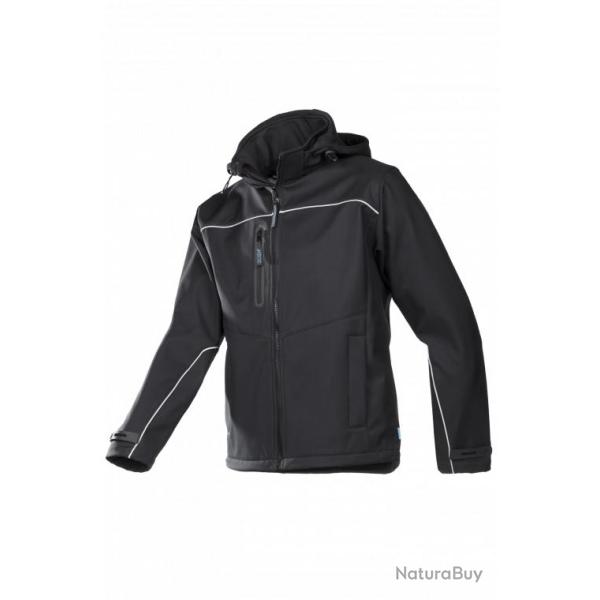 Veste softshell homes avec capuche L