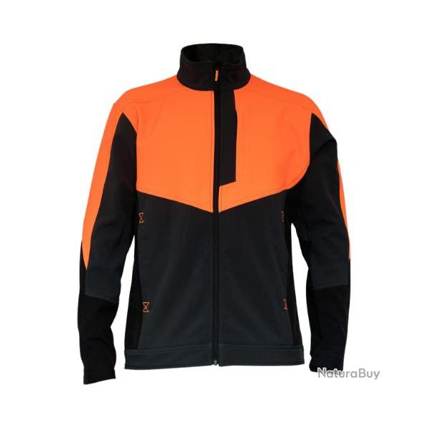Veste softshell odon orange XXXXL