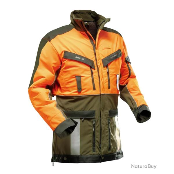 Veste de traque GLADIATOR OUTDOOR kaki/orange XL