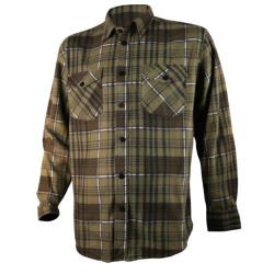 Chemise treeland vert polaire t501