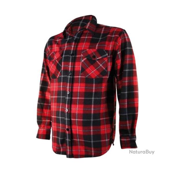 Chemise rouge t500