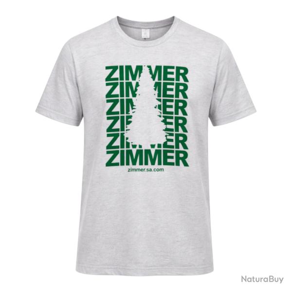 Tee-shirt zimmer gris chine XL