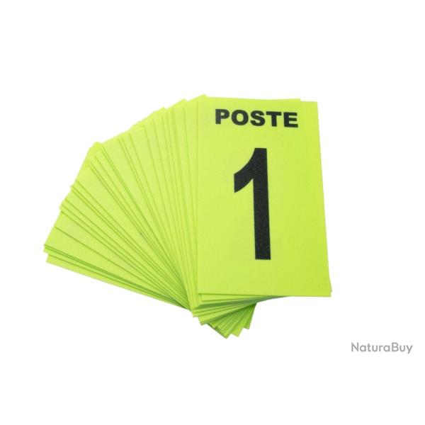 Cartes de poste (x24) Jaune