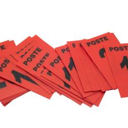 Cartes de poste (x24) Rouge