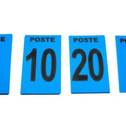 Cartes de poste (x24) Bleu