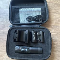 Cam&eacute;ra de chasse ShotPro V2 4K Wi-Fi - kit complet avec support fusil + support de t&ecirc;te + mallette