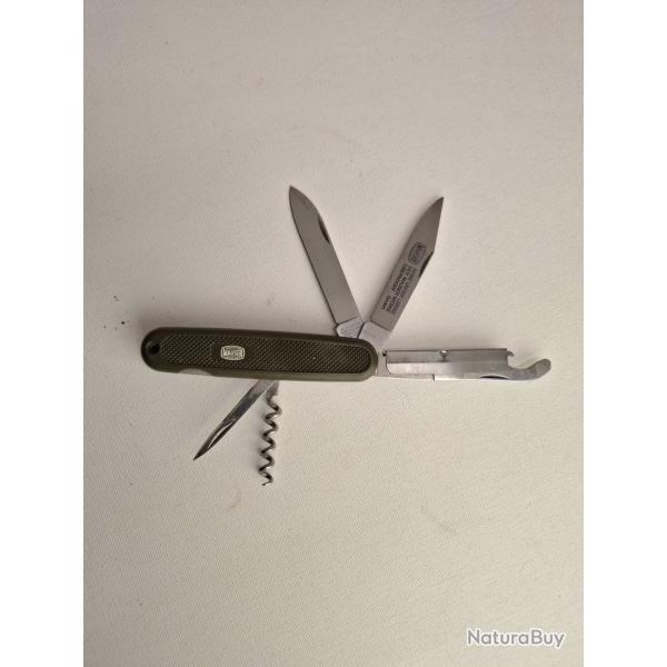 Ancien Couteau Suisse VICTORINOX MAUSER 108mm avec prot�ge-scie - collection / chasse