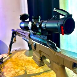 CONFIG COMPL&Egrave;TE !! TIKKA T3X .308 WIN - MDT ESS FDE - BUSHNELL ELITE TACTICAL DMR II