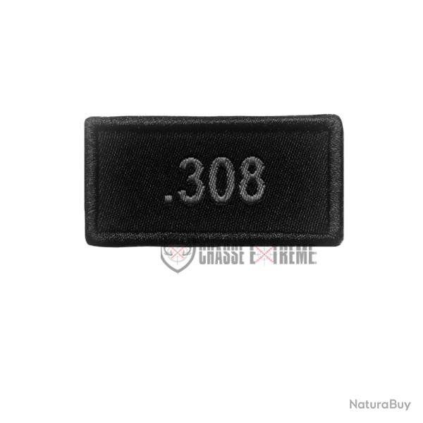 Patch 308 Brod� Gris/Noir