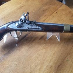 Pistolet grosse cavalerie silex