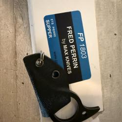 Couteau de cou Fred Perrin mini-pic tout acier FP1803