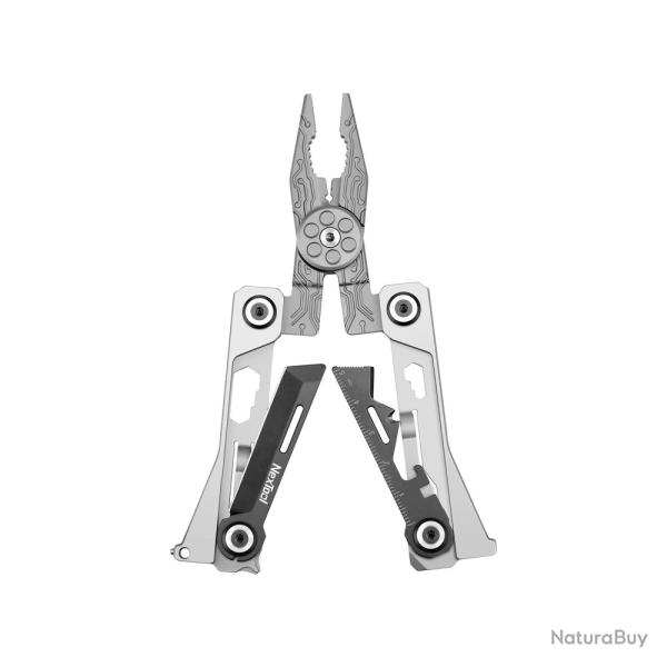 Multi-Outil EDC NexTool Silver Blade 14 Fonctions Lame Acier 420J1 Format Carte NTL20182A