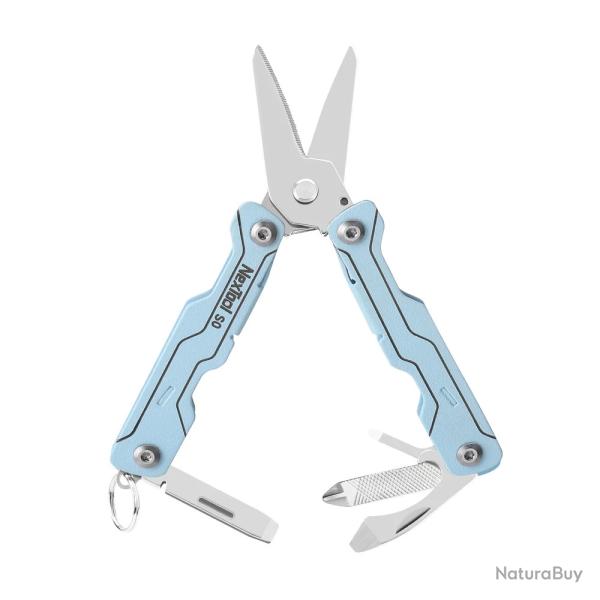 Ciseaux Multi-Outils NexTool Micro Sailor S0 Bleu 8 Fonctions Acier 5Cr15Mov NTL20417B