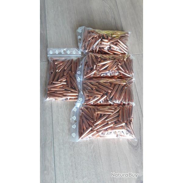Ogives Lapua - 450 Projectiles Cal 6,5 - 139 grs Scenar - GB458 - 4PL6018