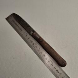 Couteau de poche pliant ancien GOMEZ ALBACETE - Manche Bois - Rustique / Vintage
