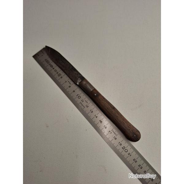 Couteau de poche pliant ancien GOMEZ ALBACETE - Manche Bois - Rustique / Vintage