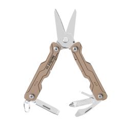 Ciseaux Multi-Outils NexTool Micro Sailor S0 Kaki 8 Fonctions Acier 5Cr15Mov NTL20417C