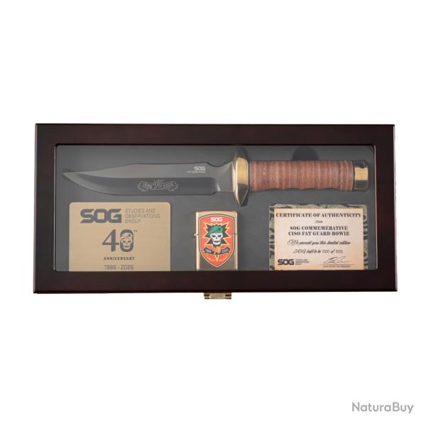 Coffret couteau - SOG Coffret 40 ans �dition limit�e SOG-S40B-BX
