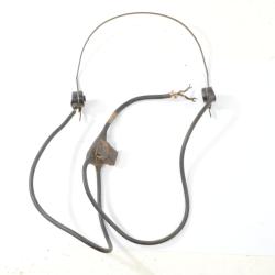 Ecouteurs radio US WW2 - casque HS-30 HS30 conducteur / pilote de char. Usag&eacute;