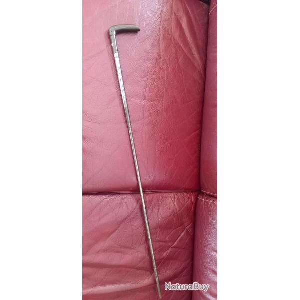Ancienne canne de collection : Canne Fusil