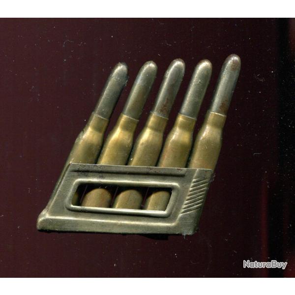 Clip de 5 cartouches 8 x 50 R Mannlicher Mod�le 1888