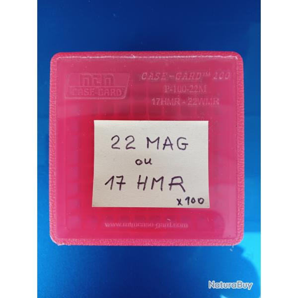 Bo�te � munitions 22WMR ou 17HMR