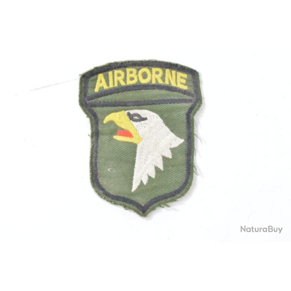 Insigne patch US VIETNAM 101e Division A�roport�e am�ricaine, Airborne subdued / basse visibilit�