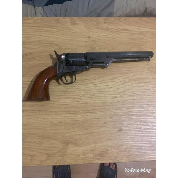 Colt 1851 NAVY LONDON - Cal. 36 UBERTI avec Holster Cuir
