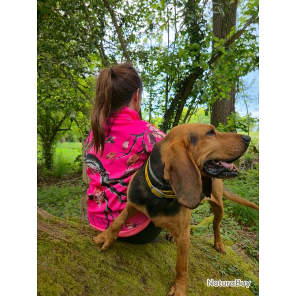 SWEAT POLAIRE ROSE FLUO CAMOUFLAGE L&L WE SHARE