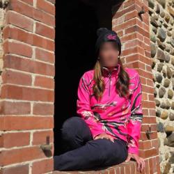 SWEAT ROSE FLUO CAMOUFLAGE L&L WE SHARE